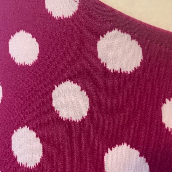 Chico’s pink dotted summer tunic, size 1 (M) - Picture 6 of 6